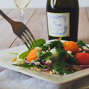 Prosciutto Melon Salad