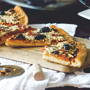 Pizza Vesuvio