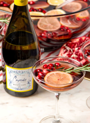 Cupcake Vineyards Cranberry Pomegranate Punch