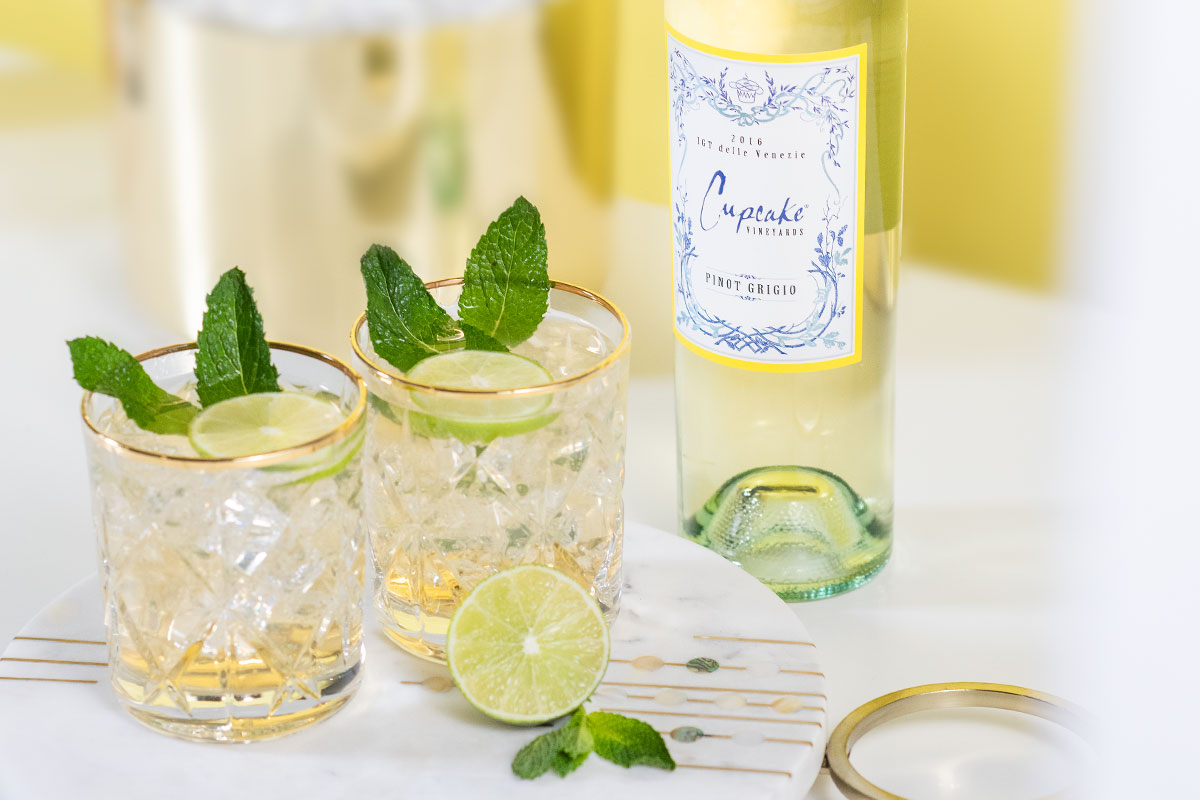 Cupcake Vineyards Gingery Bourbon Mule