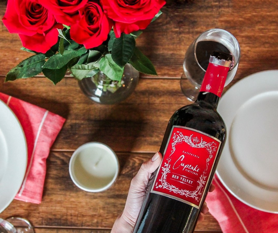 cupcake red velvet wine near me
