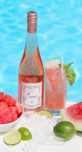 Rosé Watermelon Swizzle