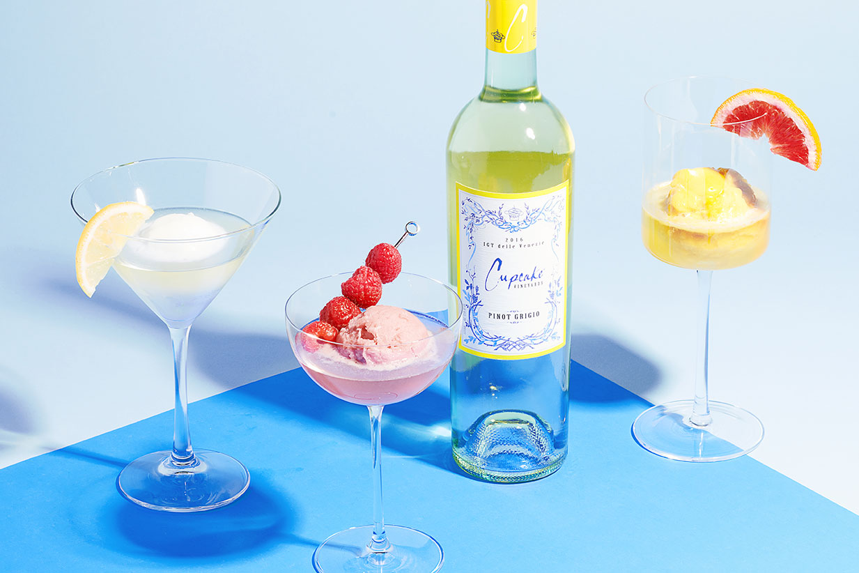 Cupcake Sorbet Float