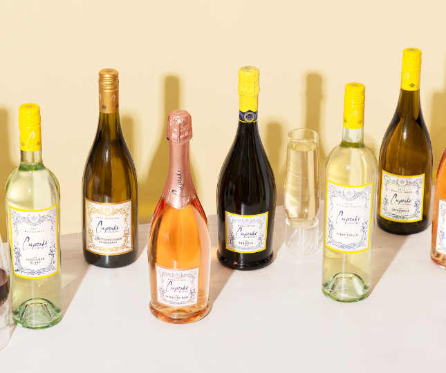 Multiple bottles of Cupcake wines to discover your wine style