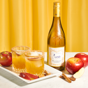 Indulge in Fall, Apple Bourbon Cocktail