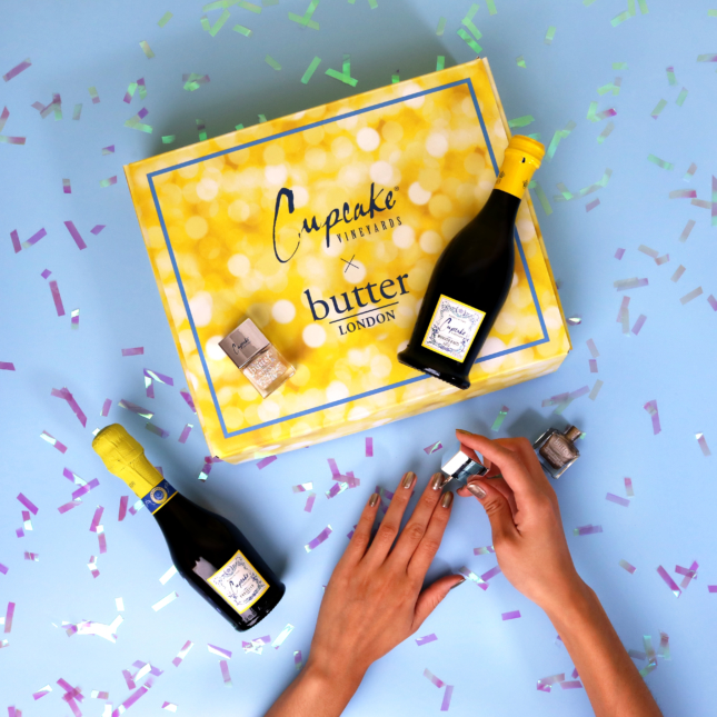 Cupcake Vineyards and Butter London collaborate on Pop & Polish nail polish and wine kits
